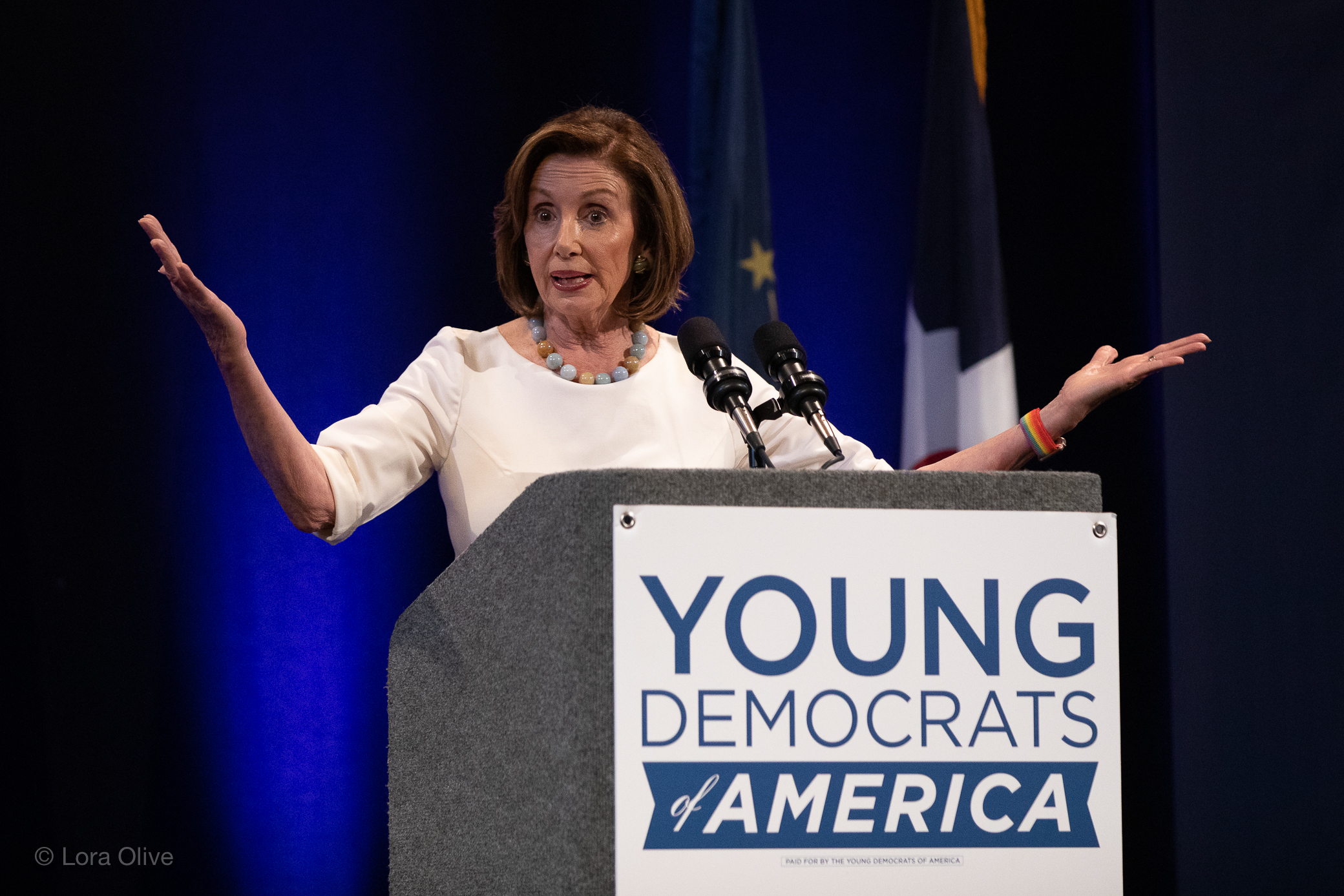 Nancy Pelosi Speaks at the Young Democrats of America Annual Conference